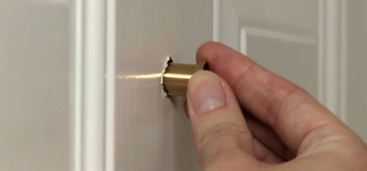 peephole door repair in Visalia